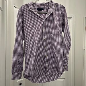 Men’s Purple Ralph Lauren Button Down